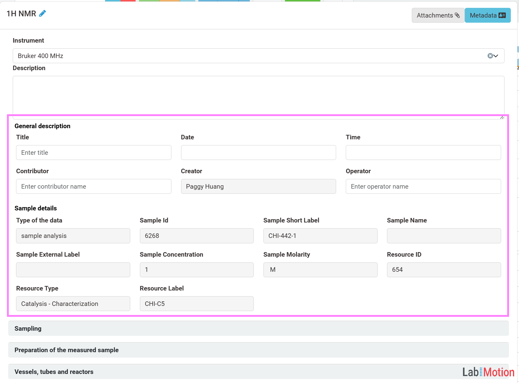 Generic Dataset Source Information